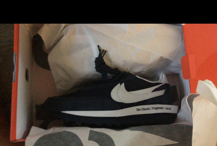 nike ld waffle sf sacai fragment blue void
